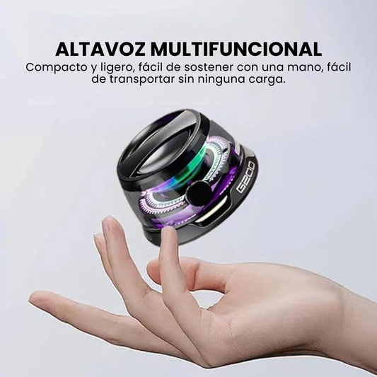 MagniSound™ – Altavoz Bluetooth Magnético Portátil con Luz RGB