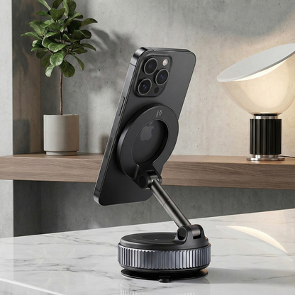 MagnoBase™ | Soporte Magnético 360° para Cualquier Superficie