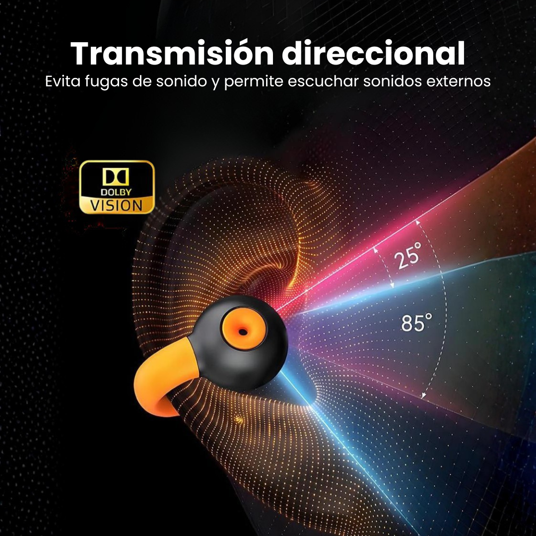 SoundWave™ – Écouteurs Bluetooth à conduction osseuse pour le sport